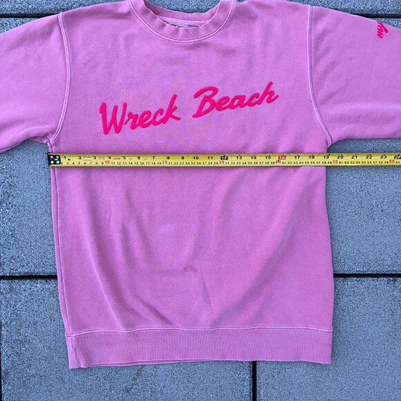 pink Wreck Beach sweatshirt - Picture 8 of 8